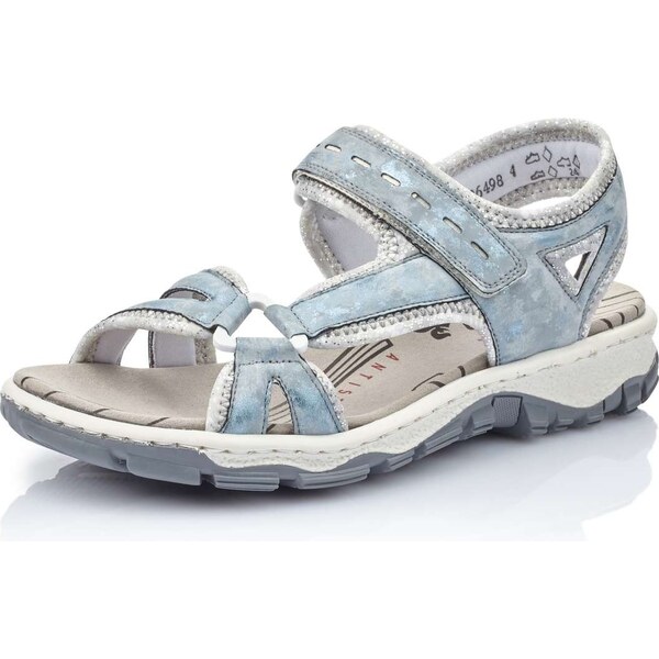 Dámske sandále RIEKER 68879-12 modrá S6 15563731