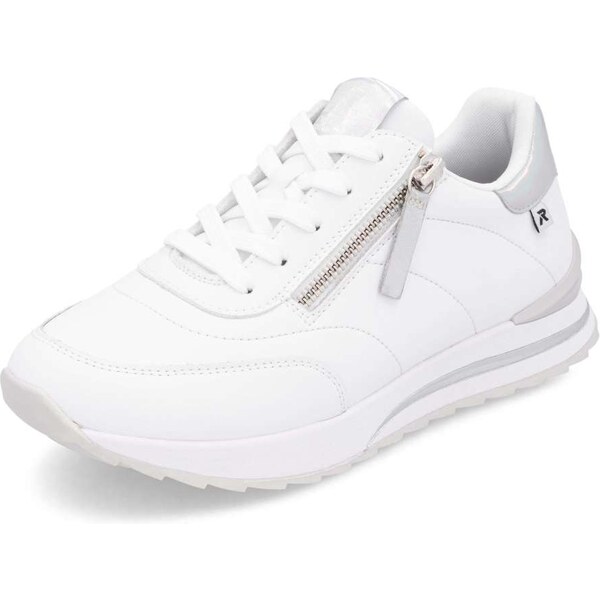 Dámske tenisky RIEKER W2402-80 biela S5 61817484