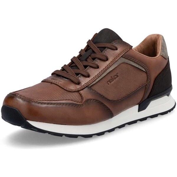 Pánske poltopánky RIEKER U0311-24 hnedá S5 61817486