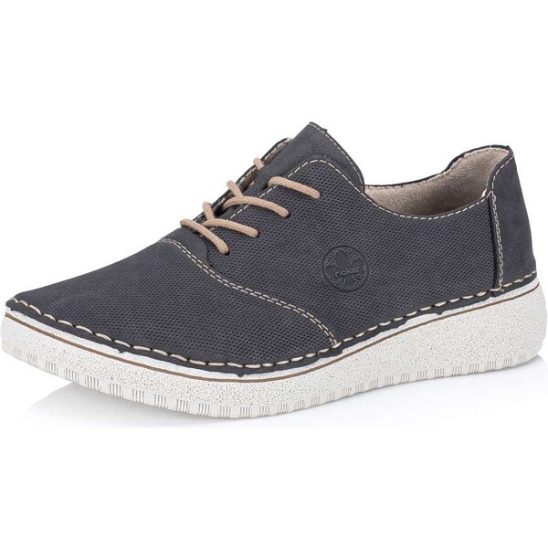 Dámske poltopánky RIEKER 50911-45 sivá S5 61828854