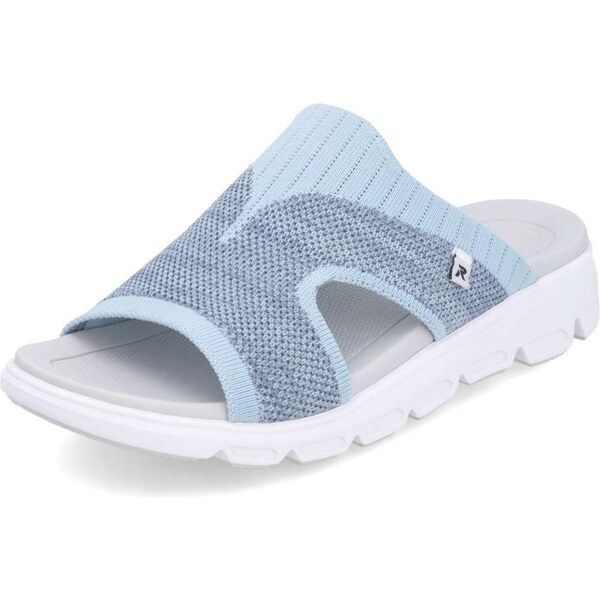 Dámske šľapky RIEKER V8451-14 modrá S5 61865072