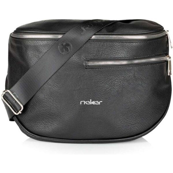 Dámska ľadvinka RIEKER C2428-168/19 čierna W5 58290199