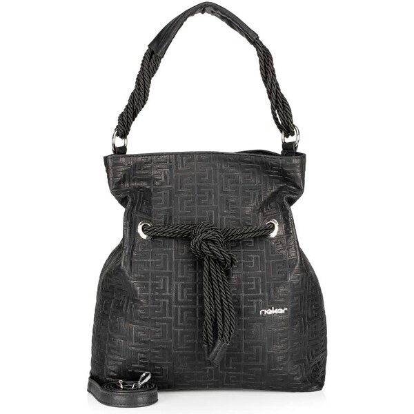 Dámska kabelka RIEKER C0156-021-T29 čierna W5 45360886