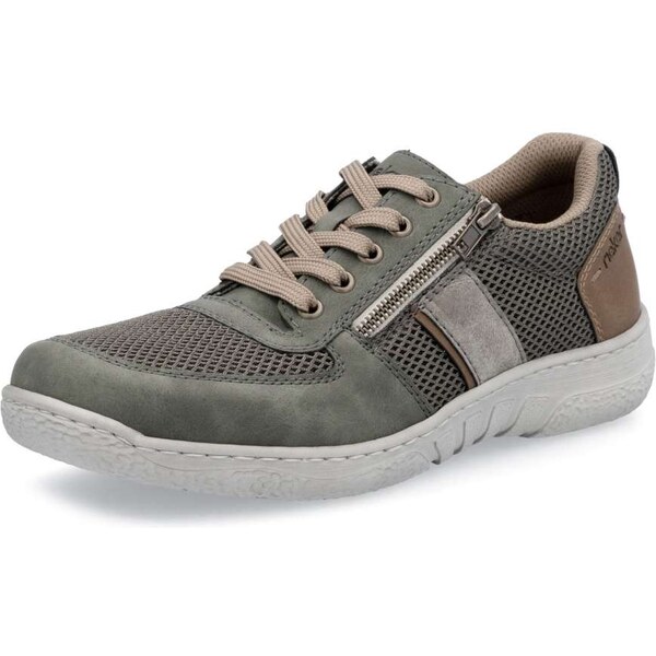 Pánske poltopánky RIEKER 03500-54 zelená S5 61953441