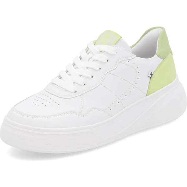 Dámske tenisky RIEKER W2300-80 biela S5 62020768