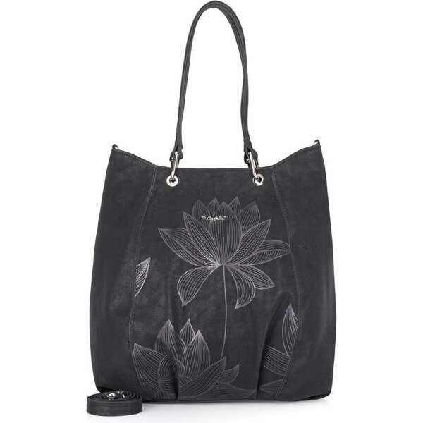 Dámska kabelka RIEKER C0222-154-KWT čierna W5 60565178