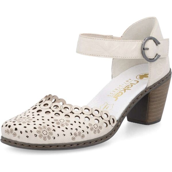 Dámske sandále RIEKER 40902-60 béžová S6 62050057