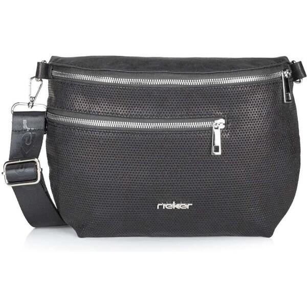 Dámska ľadvinka RIEKER C2427-021-T14 čierna W5 58184507