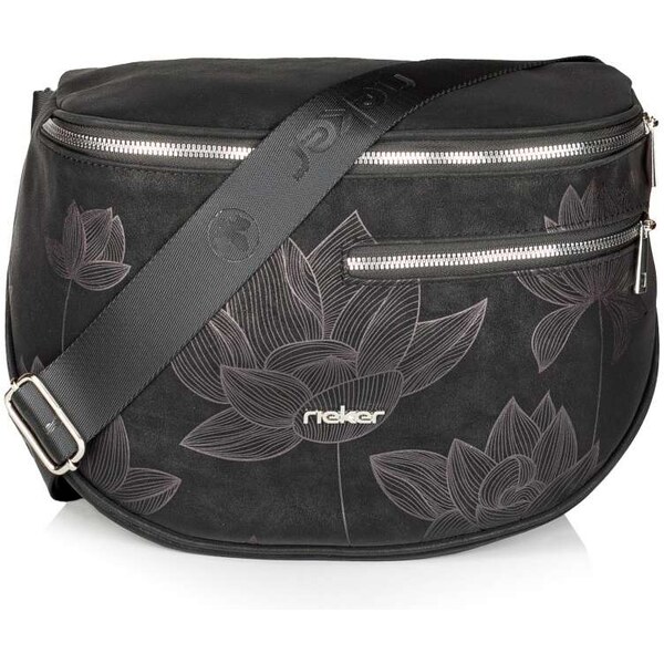 Dámska ľadvinka RIEKER C2428-154-KWT čierna W5 58251555