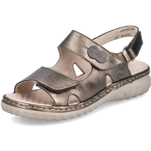 Dámske sandále RIEKER 60462-90 hnedá S5 62120354