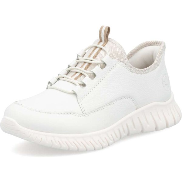 Dámske tenisky RIEKER M5357-80 biela S5 62170453
