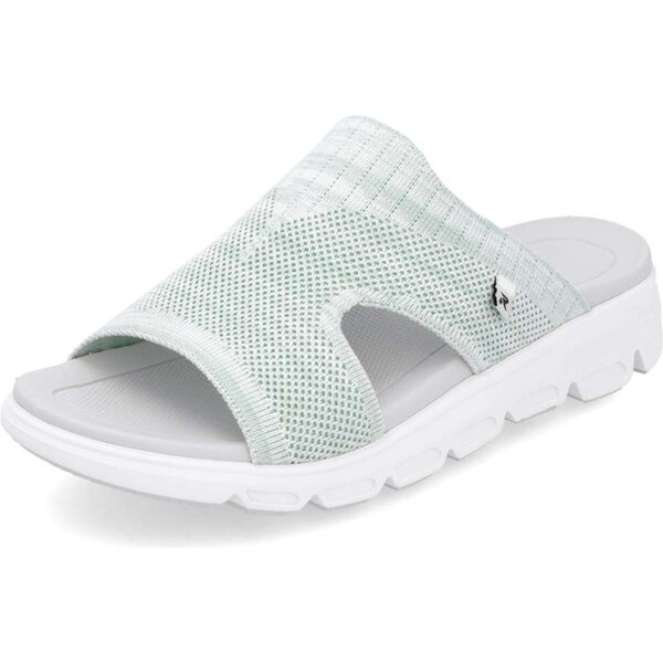 Dámske šľapky RIEKER V8451-53 zelená S5 62261398