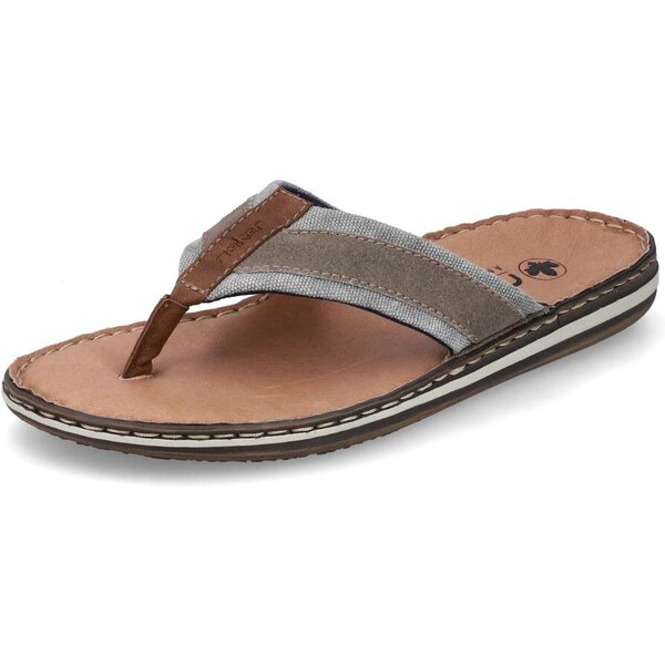 Pánske žabky RIEKER 21095-42 sivá S6 49676838