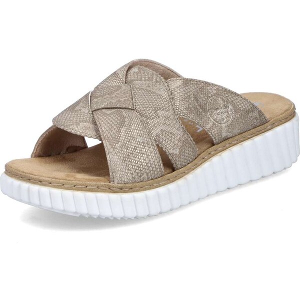 Dámske šľapky RIEKER 63280-64 béžová S5 62330160