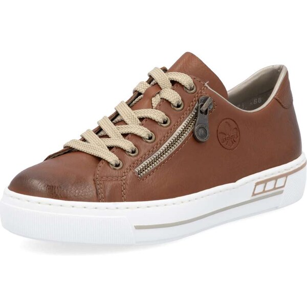 Dámske tenisky RIEKER L88C2-24 hnedá S5 62335300