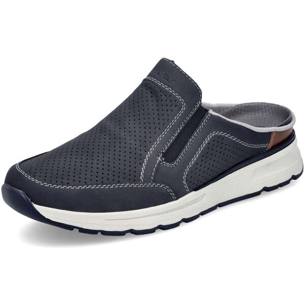 Pánske šľapky RIEKER B0760-14 modrá S6 62353367