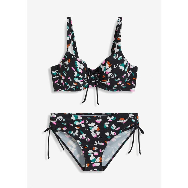 bonprix Bikiny minimizer (2-dielne) so šnúrkami na zaviazanie, farba 44790930