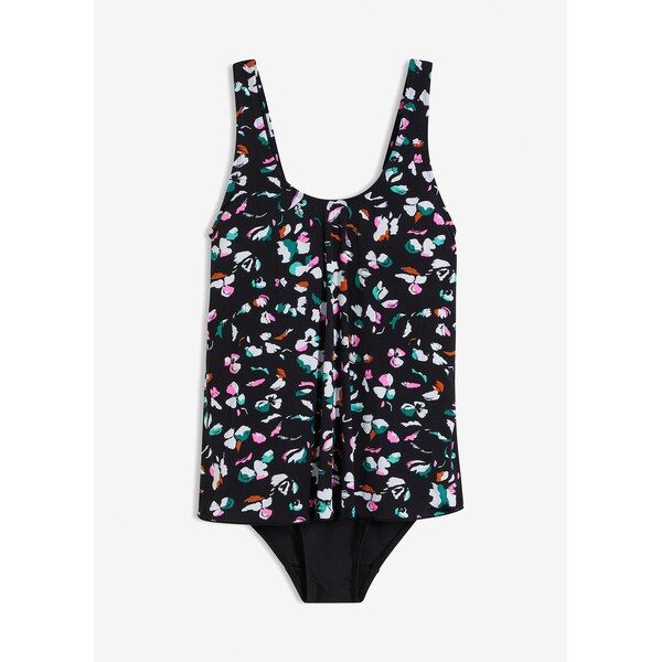 bonprix Plavky v tankiny vzhľade, farba čierna 62470577