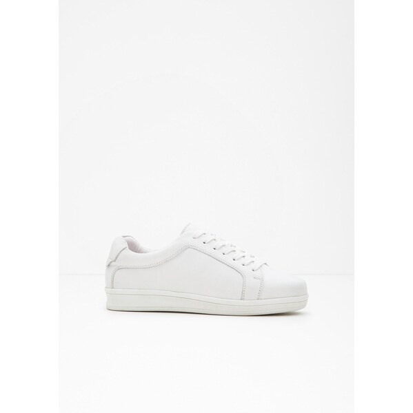 bonprix Kožené tenisky, farba biela 62471214