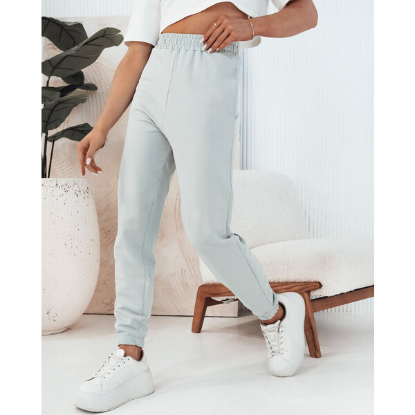 BASIC Mintové dámske tepláky SWAN UY2085 57236365