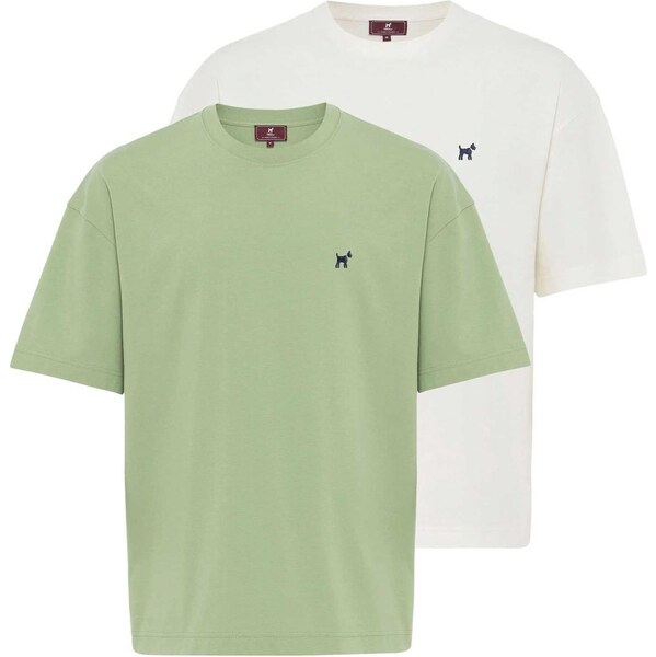 Williot Tričko kiwi / biela 63087429