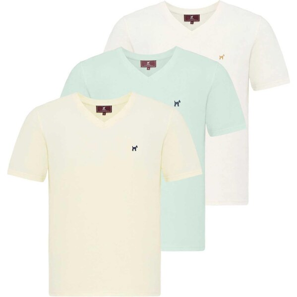 Williot Tričko tyrkysová / svetložltá / biela 63158039