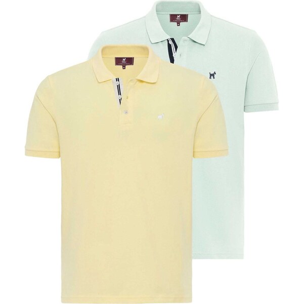 Williot Tričko tmavožltá / mätová 65645804