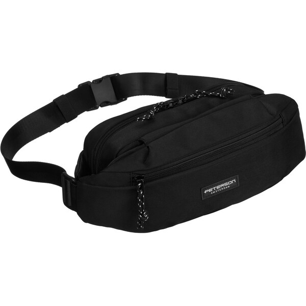 Peterson Priestranná pánska ľadvinka z polyesteru v čiernej farbe so 62472065