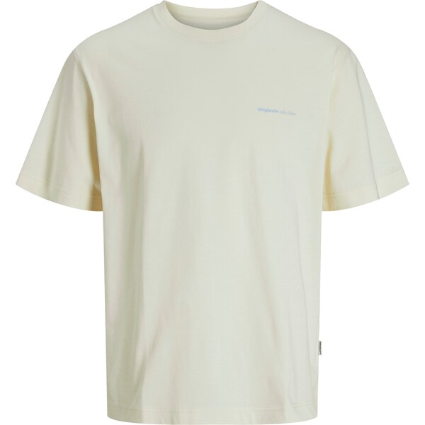 JACK & JONES Tričko JORPAROS EASTER azúrová / šedobiela 62477814