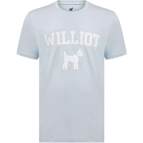 Williot Tričko svetlomodrá / biela 62477732