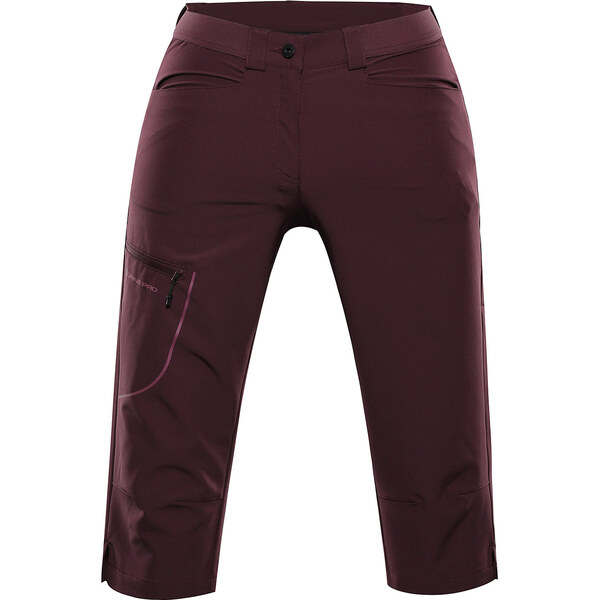 ALPINE PRO - WEDERA 2 DÁMSKE SOFTSHELLOVÉ CAPRI NOHAVICE 62482331