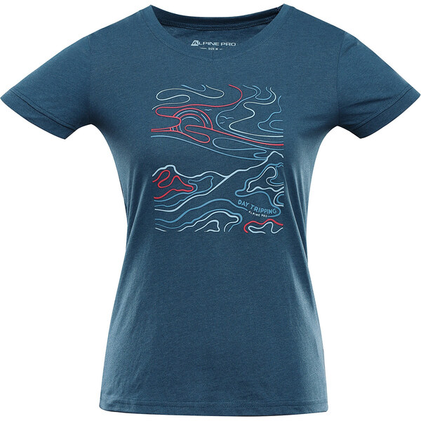 ALPINE PRO - NEGA 2 DÁMSKE RÝCHLOSCHNÚCE TRIČKO S COOL-DRY 62482333