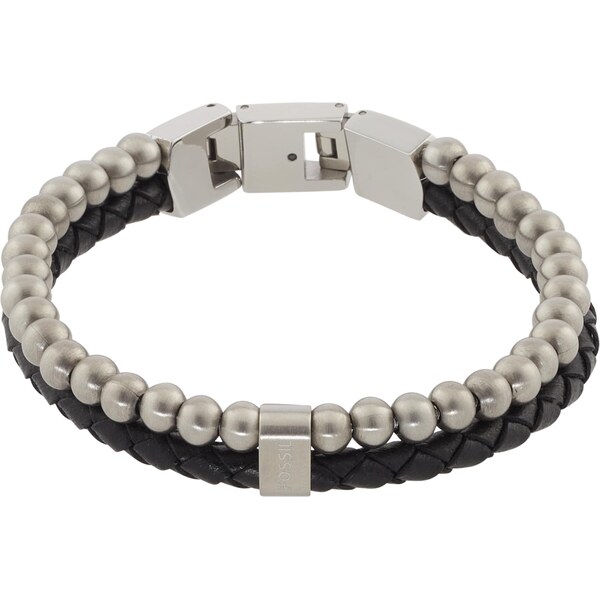 FOSSIL Náramok čierna / strieborná 62477982