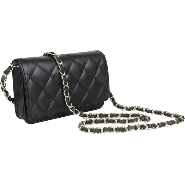 Čierna kožená talianska crossbody kabelka Milva Nera NovaKabelka.sk 60720875