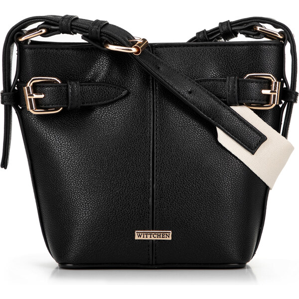 Wittchen Malá kabelka typu vak z ekokože čierna 100-4Y-210-1 66066411
