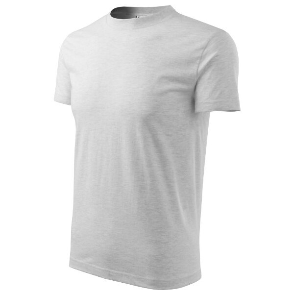 MALFINI, a.s. Ťažké unisex tričko svetlo šedé 65715686