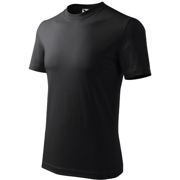 MALFINI, a.s. Ťažké unisex tričko ebony gray 65715695