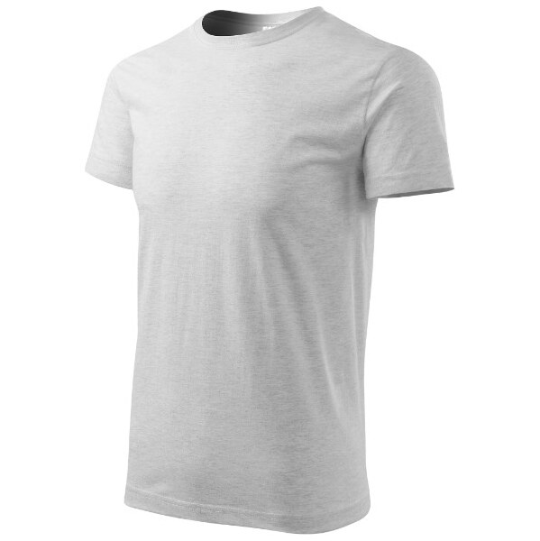 MALFINI, a.s. Heavy Nové unisex tričko svetlo šedé 62483232