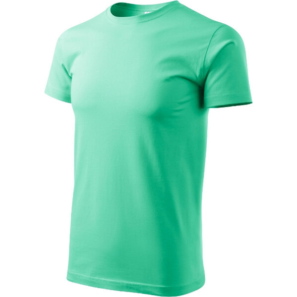 MALFINI, a.s. Ťažké nové tričko unisex mentolové 62483257
