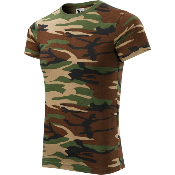 MALFINI, a.s. Maskáčové tričko unisex maskáčová hnedá 62483261