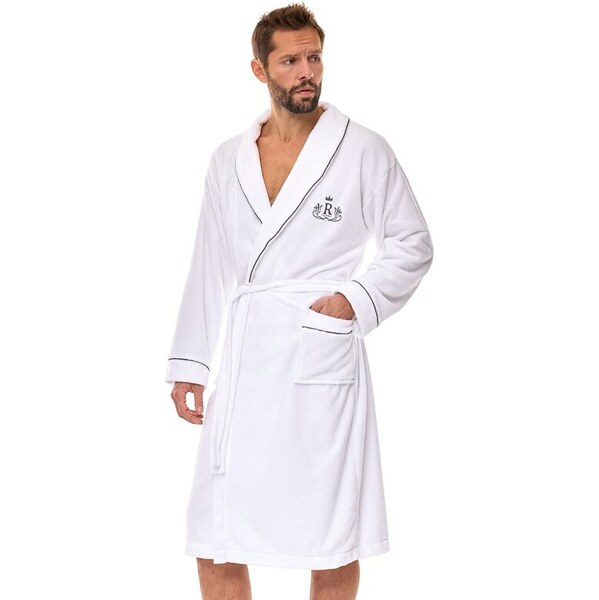 L&L Froté pánsky župan Rafael biely bez kapucne 62546631