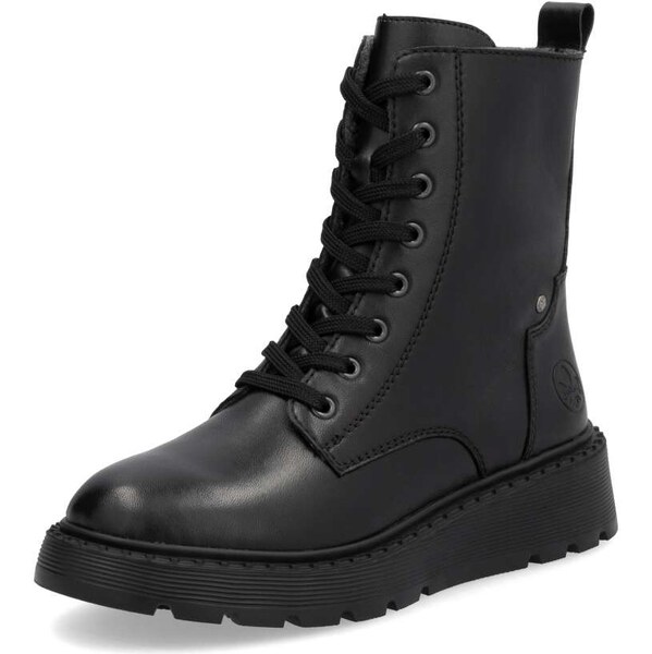 Dámska členková obuv RIEKER 70401-00 čierna W5 55294112