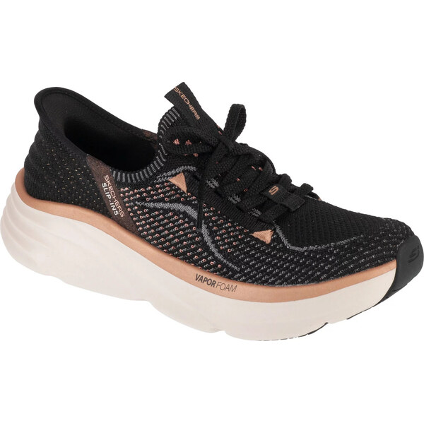Čierne dámske športové tenisky Skechers Slip-Ins: Dlux Vapor - Evening 62516731