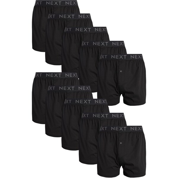 Next Boxerky sivá / čierna 62519597