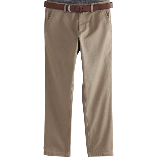 Next Chino nohavice tmavobéžová 62519664