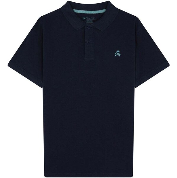 Scalpers Tričko námornícka modrá 62530137