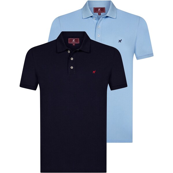 Williot Tričko tmavomodrá / svetlomodrá 62519885