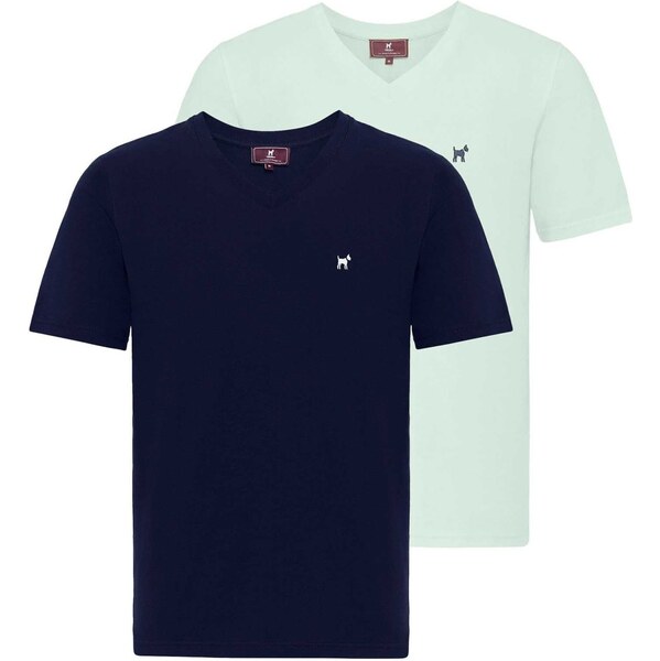 Williot Tričko námornícka modrá / mätová 63087474