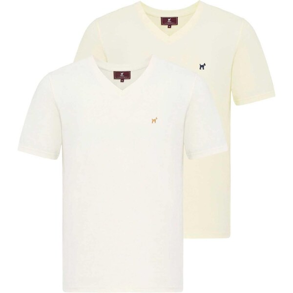 Williot Tričko pastelovo žltá / biela 63158046