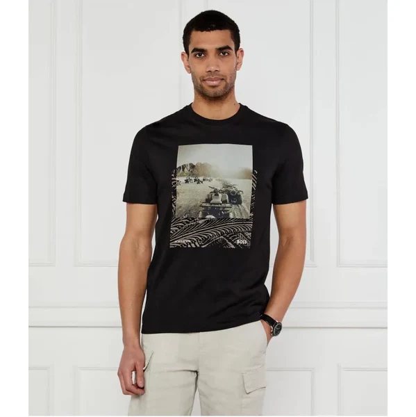 BOSS ORANGE Tričko Te_Dunetrace | Regular Fit 62517322